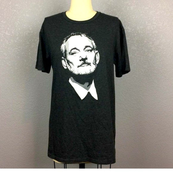 Chive Other - •Bill Murray Chive Tee•Dark Grey, Distressed T-Shirt~Unisex~Med.~Like New